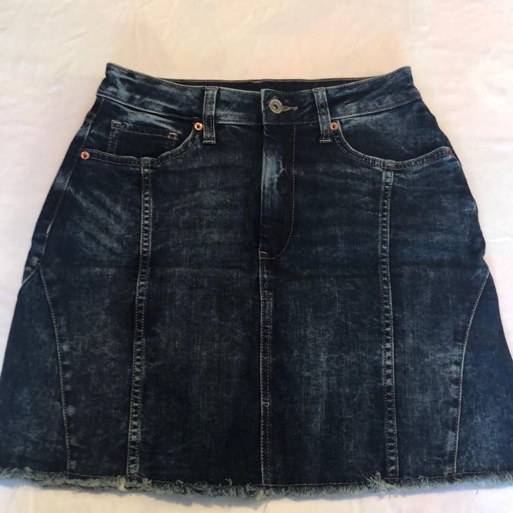 JCPenny denim skirt